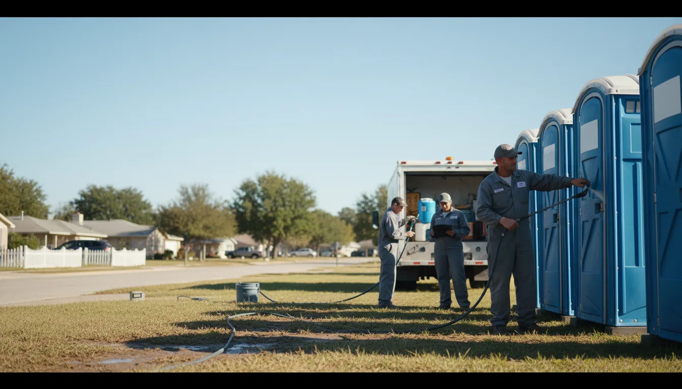 Long-Term Portable Toilet Rental in Skippers, VA near me